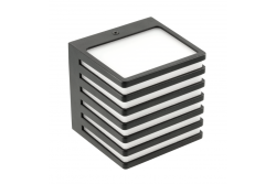 Luminária SIROLO LED 10W, 1000lm, IP54, AC220-240V, 50/60Hz,4000K, preto