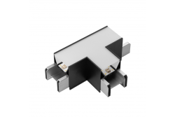 VINEA Conector T, LED, preto