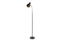 Candeeiro de pé SELVIA II, 5754, máx. 250 V, 50/60 Hz, 1*E27, máx. 25 W, IP20, diâmetro 12 cm, preto/dourado