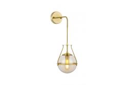 Luminária de parede DROP 4, 7110, AC220-240V, 50/60Hz, 1*E27, max.40W, ouro