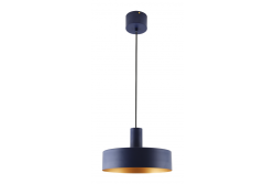 Luminária de teto SELVIA II, 6010, máx. 250V, 50/60Hz, 1*E27, máx.40 W, IP20, méd. 30 cm, cor azul marinho
