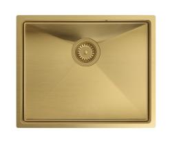 Aquadesign Zara Pia Dourada 54x44cm Embutida, de Encaixe e de Sobrepor com Plugue Dourado - 1208969512