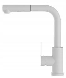 Graniteland Celeste Misturador de Cozinha Branco com Bica Retrátil e Ducha Manual de Dupla Função 1208969526