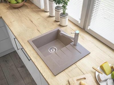 Graniteland Ceres Misturadora de Cozinha Cromada com Bica Extensível e Chuveiro de Mão de Dupla Função 1208969535.