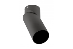 Lâmpada de teto VIRGO, max. 250V, 50/60Hz, 57x152mm, IP20, max. 20W, Redonda, Preta