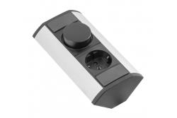 Extensor de canto MINI com controlador CCT e tomada schuko 230V 16A