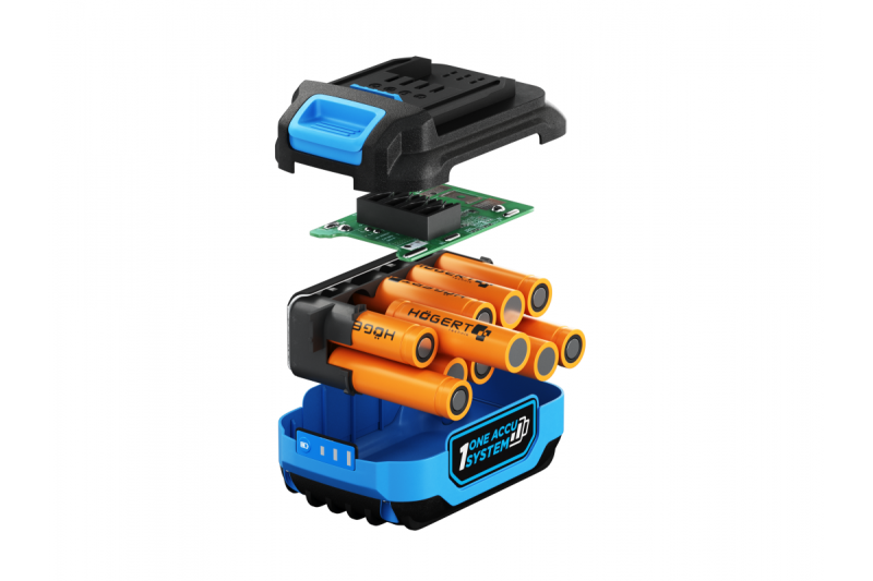 HÖGERT bateria recarregável 2 Ah 18 V