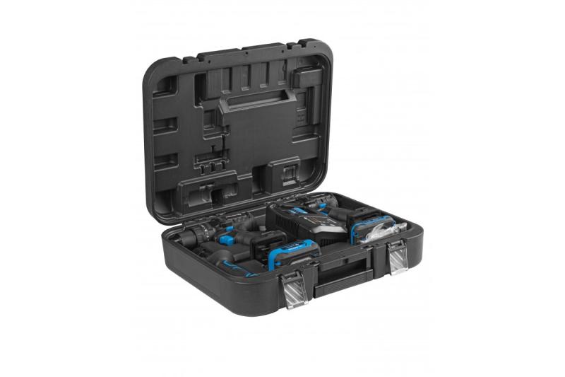 Conjunto de chaves de impacto HÖGERT 200 Nm 18V com motor sem escovas