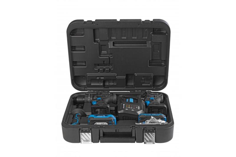 Conjunto de chaves de impacto HÖGERT 200 Nm 18V com motor sem escovas