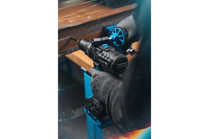 Conjunto de chaves de impacto HÖGERT 200 Nm 18V com motor sem escovas