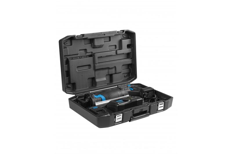 HÖGERT conjunto de serra recíproca a bateria, 18V, sem escovas, bateria, carregador, acessórios