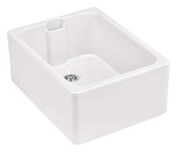 Ausmann Ceramic Haven Pia Cerâmica Branca - Montagem de bancada, Sob bancada e Semi-encaixe 595 x 455 mm 1208970513