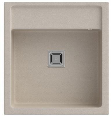 Graniteland Arno Granito Bege Areia Pia de Embutir 582x620mm com Plug Quadrado de Aço Inoxidável 1208970603
