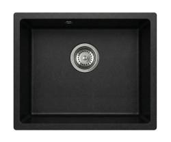 Graniteland Solo Pia de Granito Preto de Embutir 42x34 cm com Válvula de Aço Inoxidável 1208970611