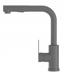 Graniteland Celeste Misturador de Cozinha Cinza com Bica Extensível e Ducha Manual de Dupla Função 1208970663