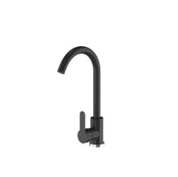 Misturar Torneira de Cozinha Graniteland Veritas Aparência de Pedra Natural Azul Belga com Bica Giratória 1208970675