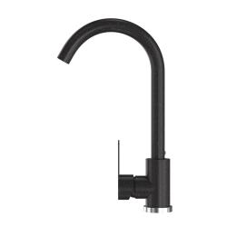 Misturar Torneira de Cozinha Graniteland Veritas Aparência de Pedra Natural Azul Belga com Bica Giratória 1208970675