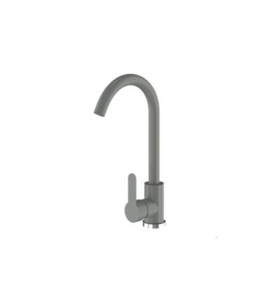 Graniteland Veritas Torneira de cozinha cinza com bico giratório 1208970678