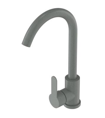 Graniteland Veritas Torneira de cozinha cinza com bico giratório 1208970678