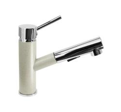Graniteland Ceres Torneira de Cozinha Bege Areia com Bico Retrátil e Ducha Manual de Dupla Função 1208970708