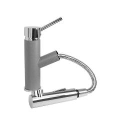 Graniteland Ceres Torneira de Cozinha Cinza com Bica Extensível e Ducha de Mão com Dupla Função 1208970710