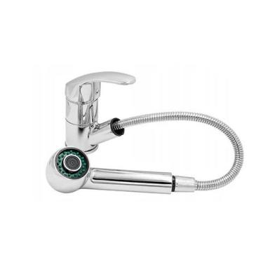 Graniteland Rhea Torneira de Cozinha Cromada com Bica Retrátil e Chuveiro de Mão de Dupla Função 1208970712
