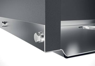Foster Phantom Base Aço Inoxidável Placa de Fundo Pia de Bancada 71x40cm para Embutir em Cerâmica, Pedra Natural e Superfícies Sólidas Espessura 12mm 1208970721