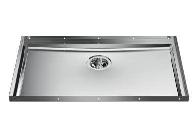 Foster Phantom Base Aço Inoxidável Placa de Fundo Pia de Bancada 71x40cm para Embutir em Cerâmica, Pedra Natural e Superfícies Sólidas Espessura 12mm 1208970721