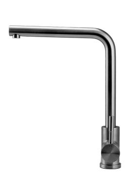Pure.Sink Prestige Conjunto combinado Pia de aço inoxidável 50x40 cm com Torneira de cozinha em aço inoxidável 1208970762