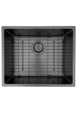 Pure.Sink Prestige Conjunto de combinação Pia de metal 50x40 cm com Torneira de cozinha de metal 1208970763