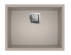 Dura Stretto Quartz Pia de Embutir e Sobrepor Areia Bege 56x44 cm 1208970767