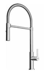 Franke Maris Semi Pro Torneira de Cozinha Saída Flexível Cromo 115.0728.395