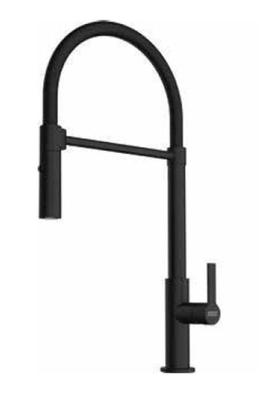 Franke Maris Semi Pro Torneira de Cozinha com Saída Flexível Preta 115.0728.396
