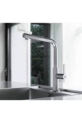 Franke Maris Slim L Torneira de Cozinha com Bico Giratório Preto 115.0728.391
