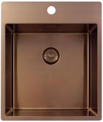 Pure.Sink Exclusivo Cobre pia 44x52 cm Tapwing com furo para torneira raio de 10mm PEX4040T-62