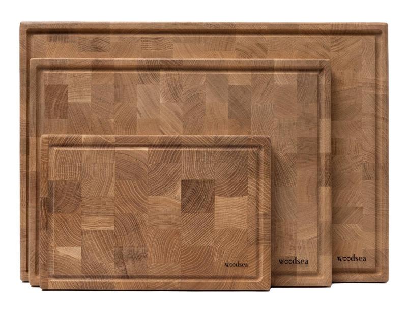 Woodsea Woodstone Oak L - Tábua de Cortar de Madeira de Carvalho 50x35cm 1208971446