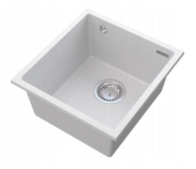 Graniteland Miniva Pia de Granito Branca de Embutir 385x410 mm 1208971452