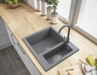Graniteland Adda Granito Cinza 1.5 Pia de Montagem 600x495mm 1208971456
