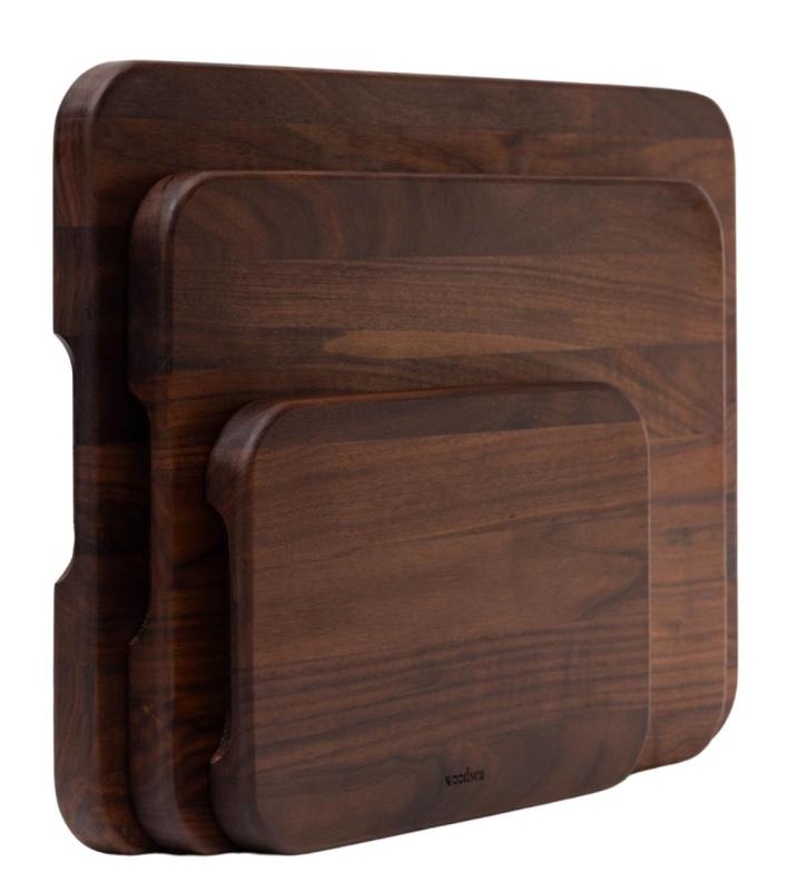 Woodsea Butcher L - Tábua de Cortar em Madeira de Nogueira 50x35cm 1208971532