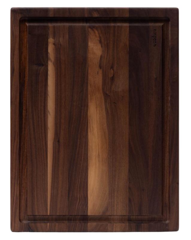 Woodsea Butcher Groove S - Tábua de Corte de Madeira de Nogueira com sulco de suco 45x30 cm 1208971534