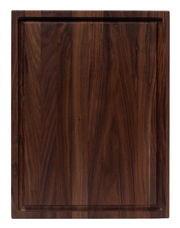 Woodsea Butcher Groove M - Tábua de Corte de Madeira de Noz com sulco de suco 50x38 cm 1208971535