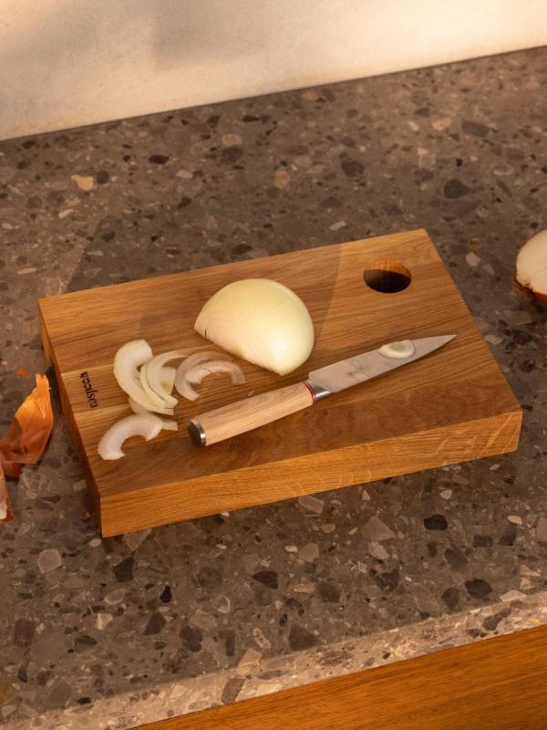Woodsea Block Oak M - Oak chopping block 33x22cm 1208971543