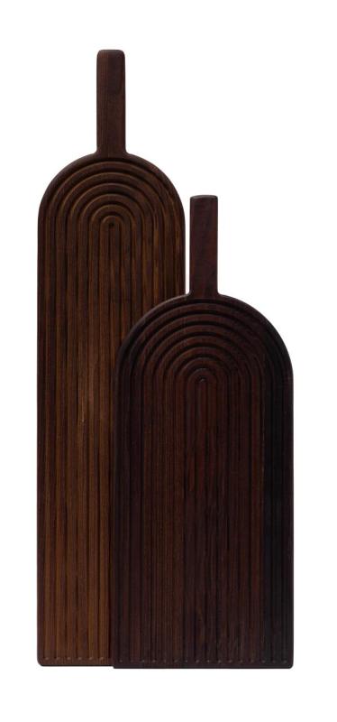 Woodsea Rainbow Ash L - Tábua de corte e servir Rainbow em madeira de freixo 63x15 cm 1208971564