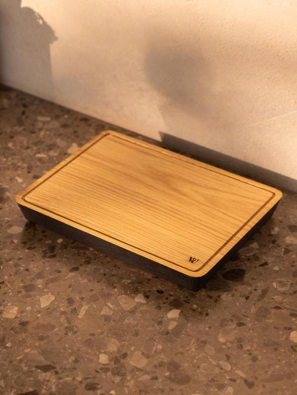 Woodsea Steak- Tábua de corte e serviço de bife em carvalho 270 × 195 mm 1208971568