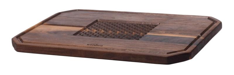Woodsea Castle Steak - Tábua de corte e serviço de bife de nogueira 45x30 cm 1208971569