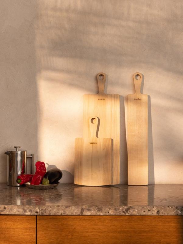 Woodsea Pine Natural L - Tábua de corte de madeira de bordo 20x82 cm 1208971574