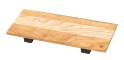 Woodsea Sushi S- Tábua de Sushi de Madeira de Nogueira com pernas de madeira de nogueira 30x12 cm 1208971584