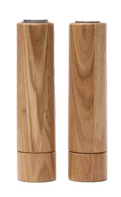 Woodsea Upside Down Oak - Moinho de sal de madeira de carvalho Ø5.4x22.5 cm 1208971591