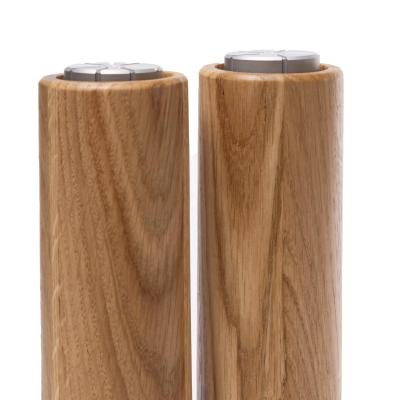 Woodsea Upside Down Oak - Moinho de sal de madeira de carvalho Ø5.4x22.5 cm 1208971591
