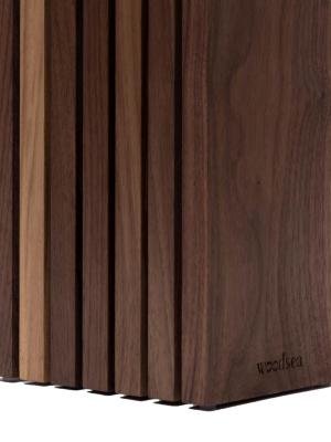 Woodsea Block Walnut M - Bloco de Suporte para Facas de Madeira de Nogueira 17x12 cm 1208971609